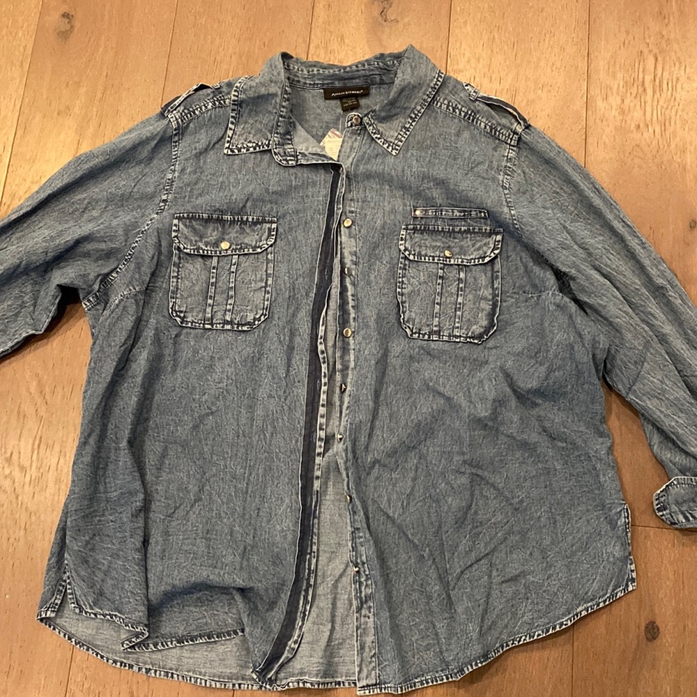 Denim Buttondown